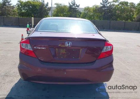 2012 Honda Civic Ex from USA, damaged, VIN 2HGFB2F89CH515366